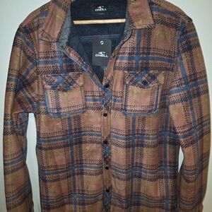 O'Neill Navy Sherpa-Lined Fleece Jacket